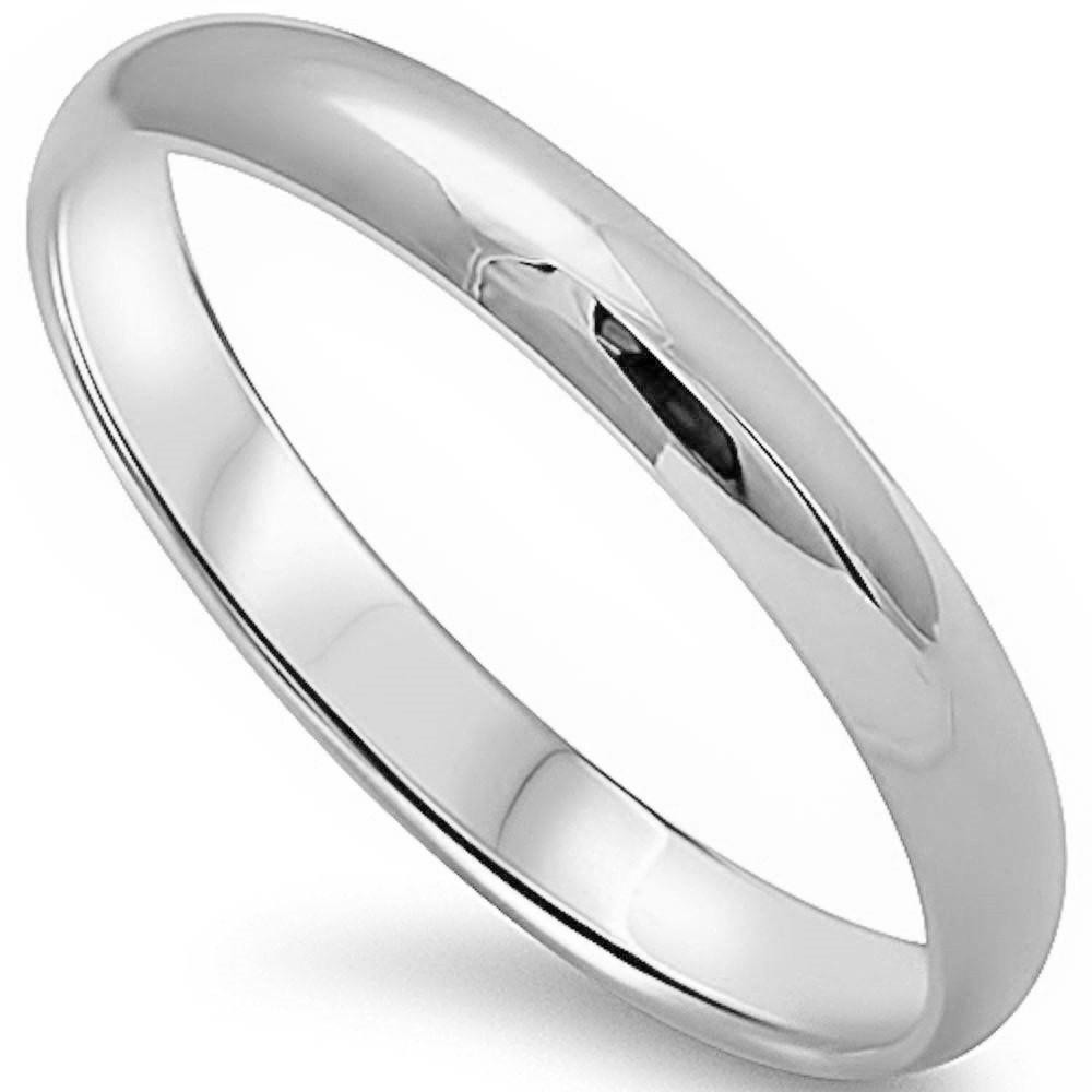 3mm Personalized Sterling Silver Promise Ring - ForeverGifts.com