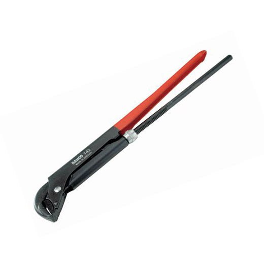 1060 mm OAL Pipe Wrench Bahco Tools 147 5 in Max Jaw Capacity Steel Material End Style Head Angle Standard Adjustment Type