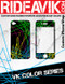 Avik mx graphics VK Color series iPhone wrap. Choose your own motocross sponsors for your own custom iPhone graphics.