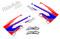 Red white blue color way shown