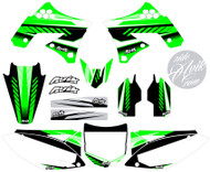 Choose your own sponsor logos and customize your number plates.