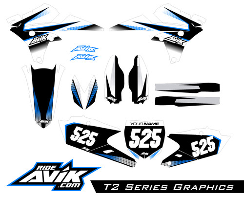 Customize with your choice of colors and background details.