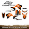 KTM D Mills Series Custom Dirt Bike Graphic Kit