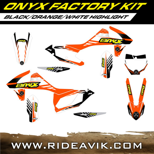 KTM Onyx Factory Series Custom Graphic Kit