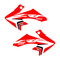 CRF50 Oem style shroud graphics red highlight