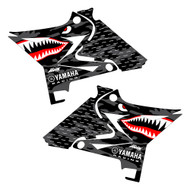 UFO restyle bomber shrouds black/gray camo