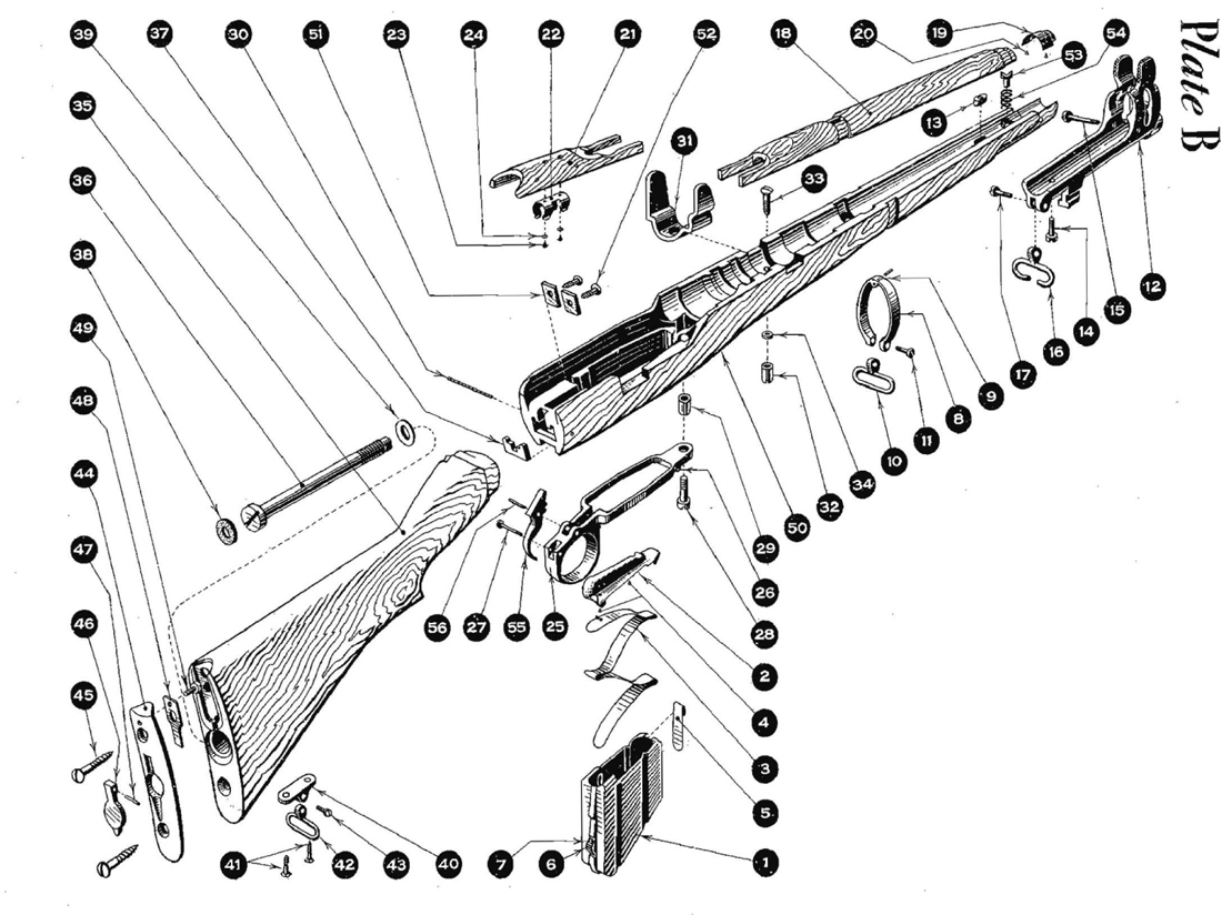 SMLE No.1 Mk.3 Stock & Magazine Parts