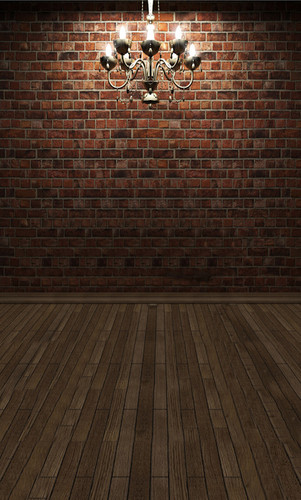 Elegant Brick Room Backdrop
