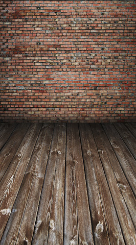 Rustic Brick Room Backdrop