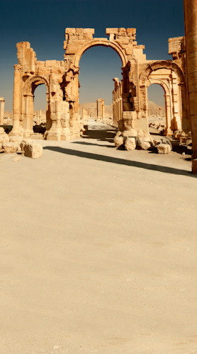 Ancient Ruins Backdrop