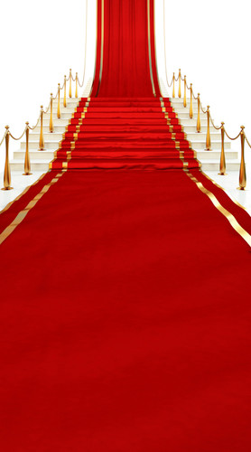 Red Carpet Stairway Backdrop