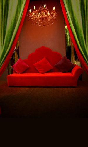 Chaise Lounge of Love Backdrop