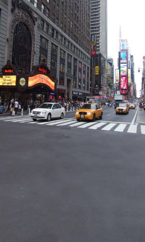 Taxis of Times Square Backdrop