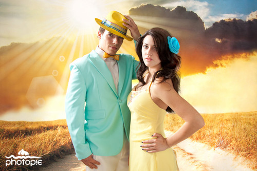 Sunburst Road Photography Backdrop
