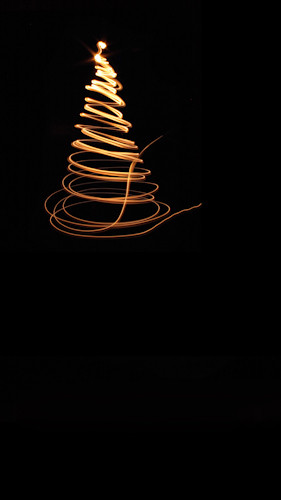 Single Swirl Tree-Gold Backdrop