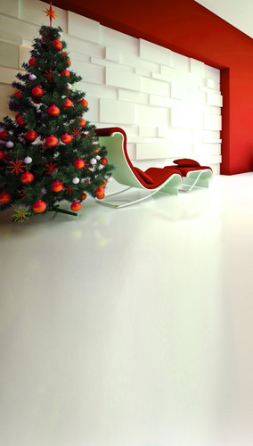 Modern Christmas Backdrop