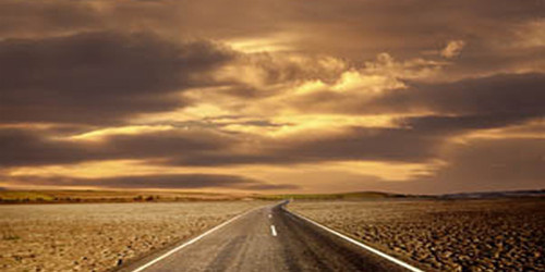 Desert Road Wide Format