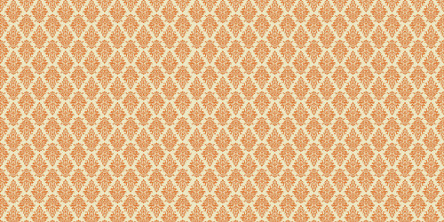 Argyle Damask (Orange) Wide Format Backdrop
