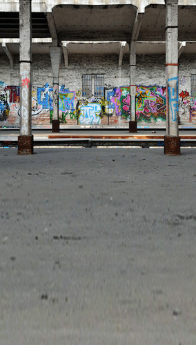 Graffiti Building Backdrop