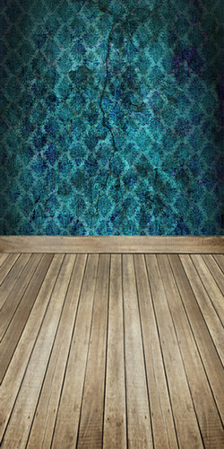 Turquoise Grunge Backdrop