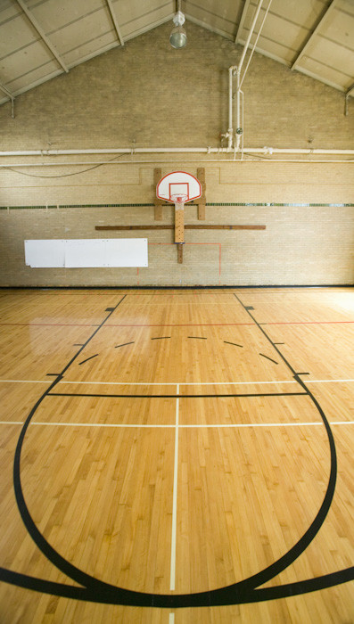 Photo Pie | Wood Floor Court Backdrop