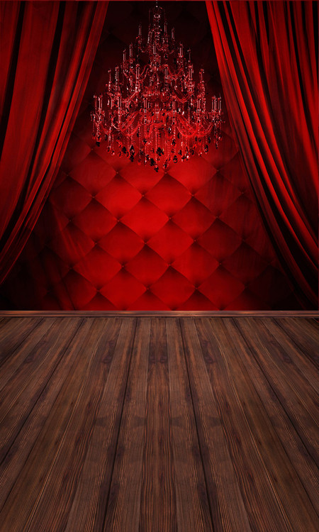 Red Boudoir Backdrop | Photo Pie