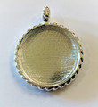 Jewelry Blank - Circle with Rope Edge