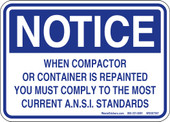 Notice Stickers | Warning Signs | Danger Stickers - WasteStickers.com