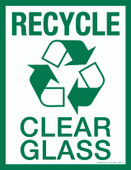   8 x 11" Recycle Clear Glass