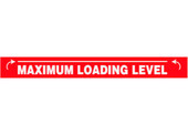 Maximum Loading Level Decal