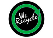 3" Circle We Recycle Recycling Decal