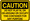 Caution Decal Do Not Play In, On Or Around Or Occupy This Container Sticker