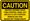 Caution Decal Before Opening Door Turn Control Panel Key Switch Sticker