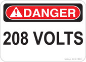 Danger 208 Volts