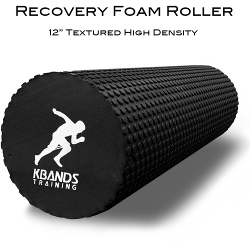 Kbands Recovery Foam Roller (12" High Density Roller)