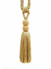 Bombay Small Tieback Tassel, Colour 4 Taupe/ Beige [SOLD OUT]