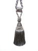 Nomad Tieback Tassel, Colour 7 Silver/ Black [SOLD OUT]