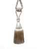 Nomad Tieback Tassel, Colour 8 Silver/ Taupe [ONLY 4 LEFT]