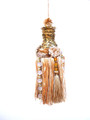 Mini Angkor 190mm Key Tassel, Colour 2 Coffee [ONLY 3 LEFT]