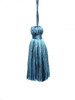 Peony 150mm Key Tassel, Colour 6 Mid Blue [SOLD OUT]