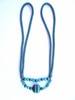 Madeline Jewell Rope Tieback, Colour 2 Azure