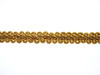 French Scroll Gimp 10mm, Colour 4 Old Gold [SOLD OUT]