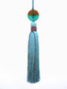 Acrylic Beaded Tieback Tassel Colour 2 Turquoise [ONLY 4 LEFT]