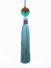 Acrylic Beaded Tieback Tassel Colour 2 Turquoise [SOLD OUT]