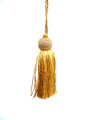 Bombay 175mm Key Tassel, Colour 1 Straw [SOLD OUT&91;