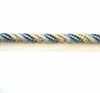 Aria 9mm Twist Flange Cord, Colour 6 Arctic