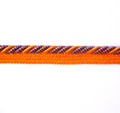Bagdad 8mm Flange Cord, Colour 7 Orange/ Purple [ONLY 6 METRES LEFT]
