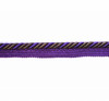 Bagdad 8mm Flange Cord, Colour 2 Purple/ Lime