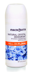 Natural Crystal Roll On Deodorant "Floral"