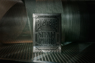 Silver Steampunk Playing Cards 